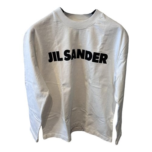 Pre-owned Jil Sander T-shirt In Ecru
