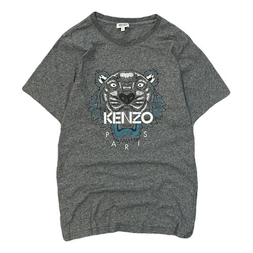 Pre-owned Kenzo Tiger T-shirt In Grey