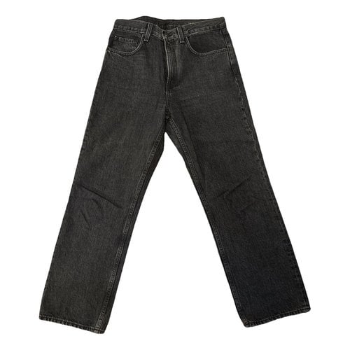 Pre-owned Rag & Bone Straight Jeans In Grey