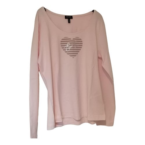 Pre-owned Escada T-shirt In Pink