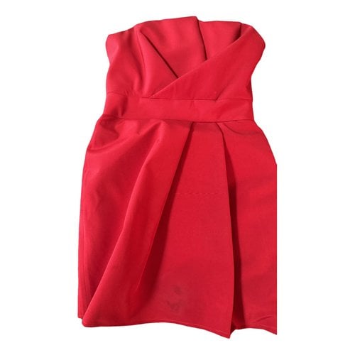 Pre-owned Dsquared2 Mini Dress In Red