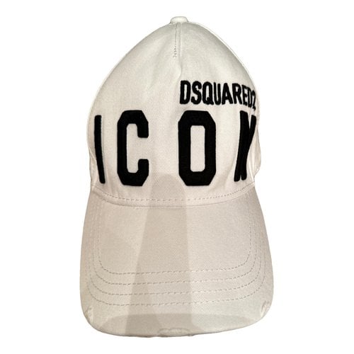 Pre-owned Dsquared2 Hat In White