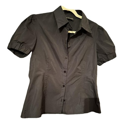 Pre-owned Roberto Verino Shirt In Black