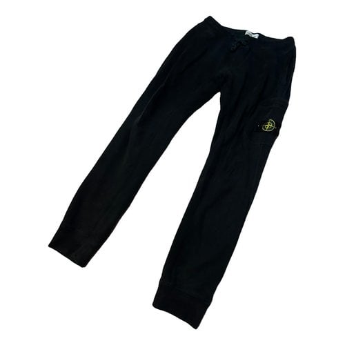Pre-owned Stone Island Trousers In Blue