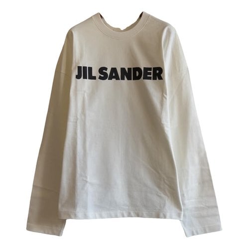 Pre-owned Jil Sander Knitwear & Sweatshirt In White
