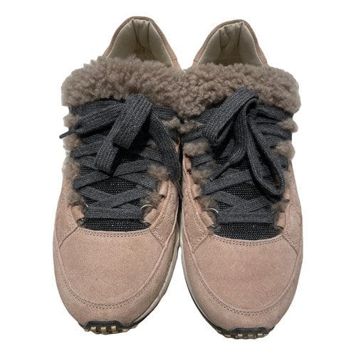 Pre-owned Brunello Cucinelli Trainers In Pink