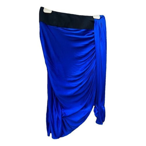 Pre-owned Emilio Pucci Mid-length Skirt In Blue