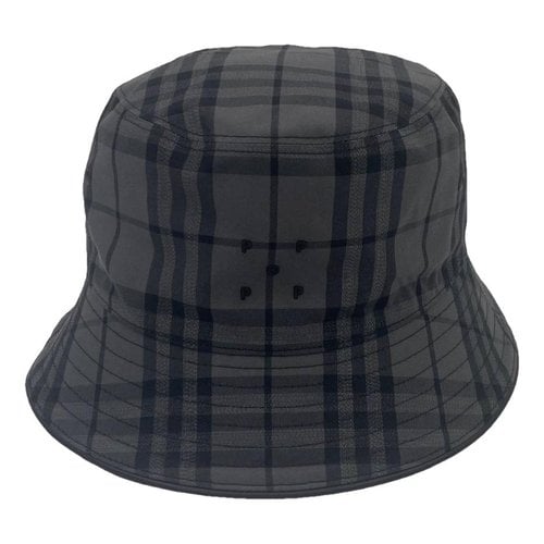 Pre-owned Burberry Hat In Grey