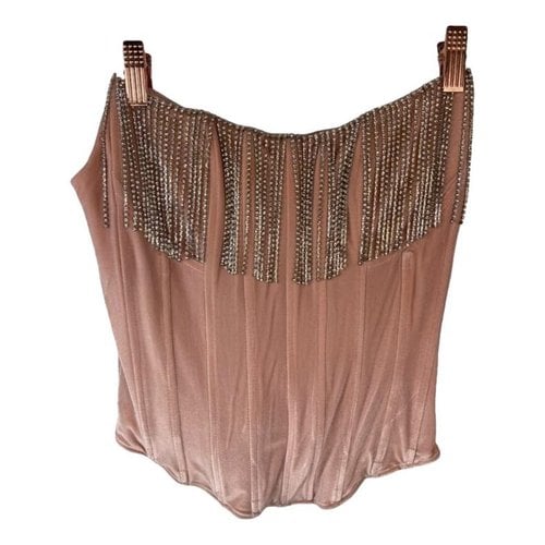 Pre-owned Lpa Corset In Pink
