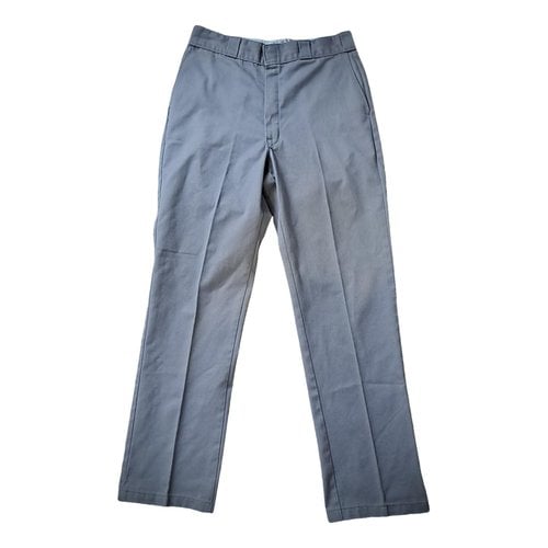 Pre-owned Dickies Trousers In Grey