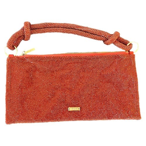 Pre-owned Cult Gaia Cloth Handbag In Red