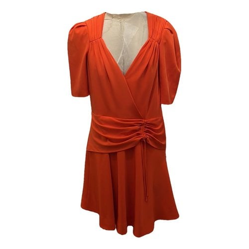 Pre-owned Jonathan Simkhai Mini Dress In Orange