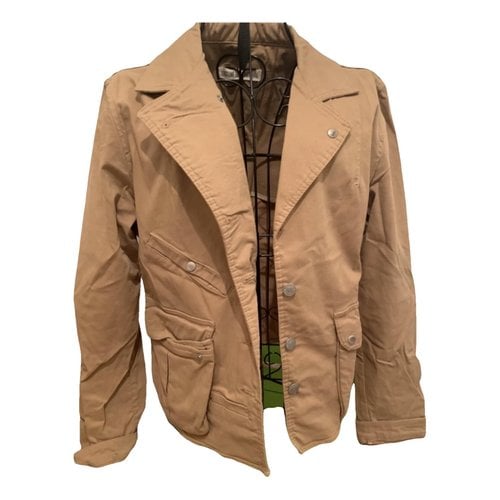 Pre-owned Costume National Blazer In Beige