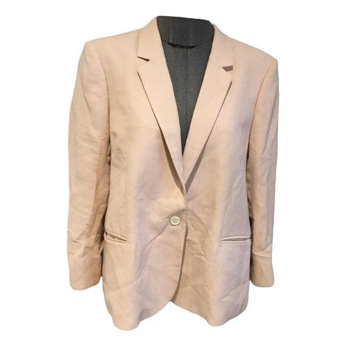 Pre-owned Gerard Darel Suit Jacket In Pink