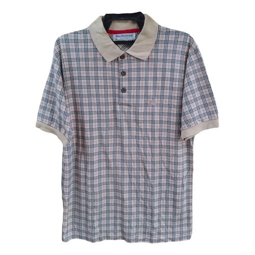 Pre-owned Burberry T-shirt In Multicolour