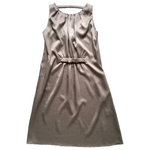 Pre-owned Schumacher Mid-length Dress In Brown