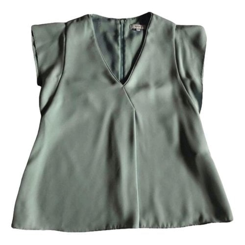 Pre-owned Reiss Blouse In Green