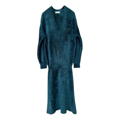 Pre-owned Balenciaga Mid-length Dress In Green