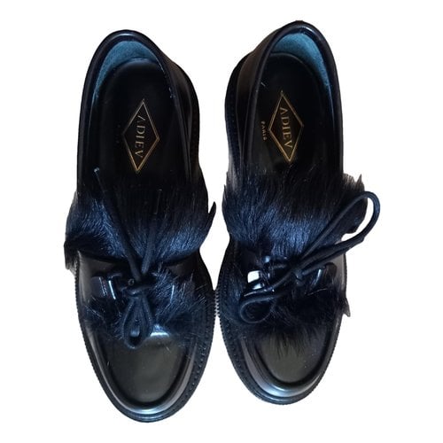 Pre-owned Adieu Leather Flats In Other