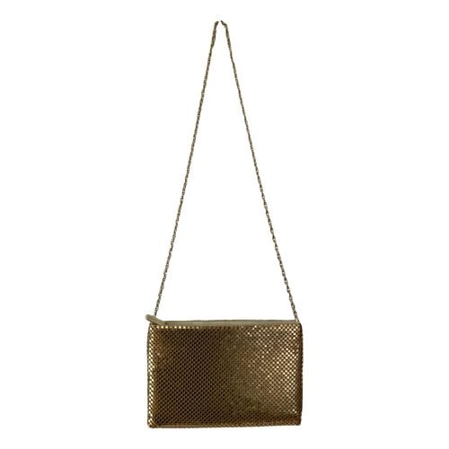 Pre-owned Paco Rabanne Crossbody Bag In Gold