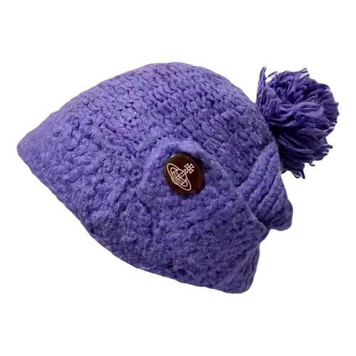 Pre-owned Vivienne Westwood Wool Hat In Purple