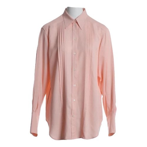 Pre-owned Celine Blouse In Pink