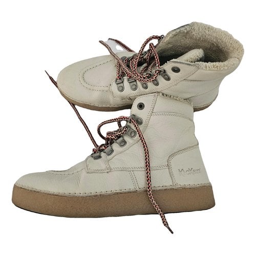 Pre-owned Kickers Leather Snow Boots In Other