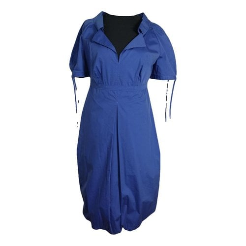 Pre-owned Brioni Mid-length Dress In Blue