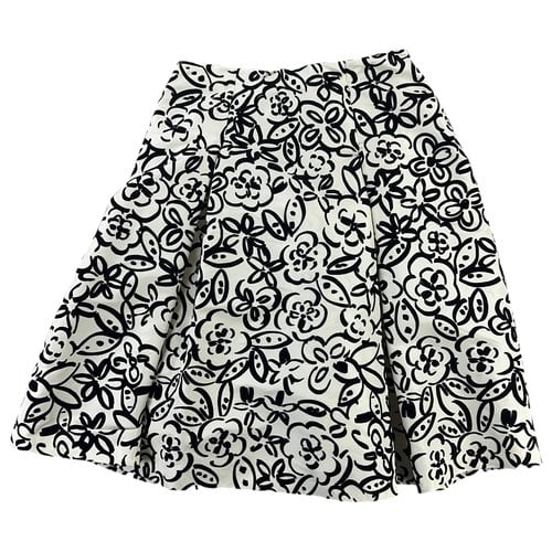 Pre-owned Moschino Mini Skirt In Black