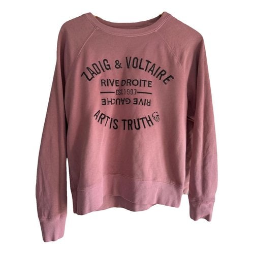 Pre-owned Zadig & Voltaire Sweatshirt In Purple