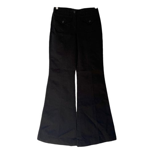 Pre-owned Antik Batik Trousers In Black