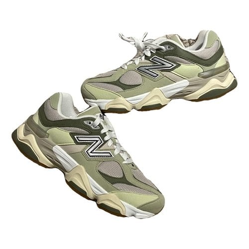 Pre-owned New Balance Trainers In Green