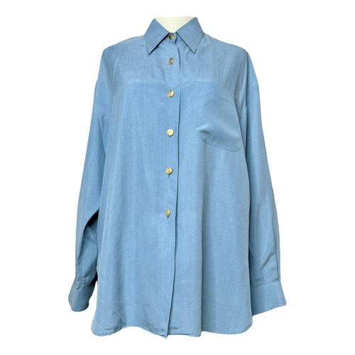 Pre-owned Valentino Vlogo Silk Shirt In Other