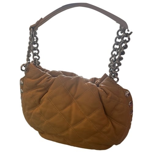 Pre-owned Sonia Rykiel Leather Handbag In Camel