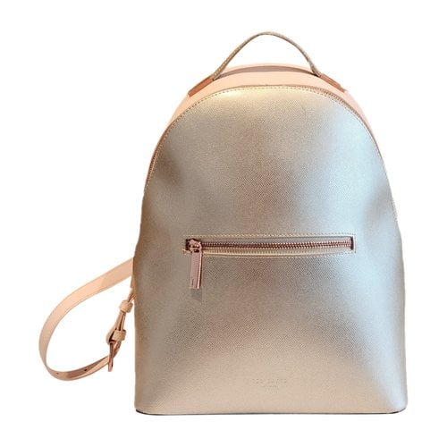 Pre-owned Ted Baker Leather Backpack In Multicolour