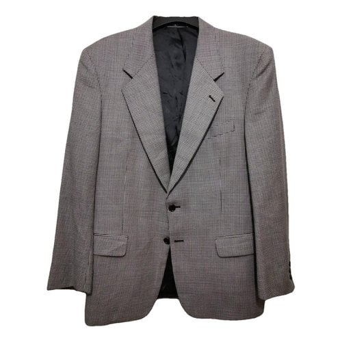 Pre-owned Valentino Suit Jacket In Black