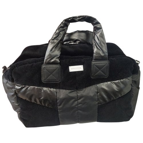 Pre-owned Sonia Rykiel Velvet Handbag In Black