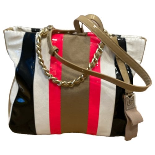 Pre-owned Byblos Leather Handbag In Multicolour