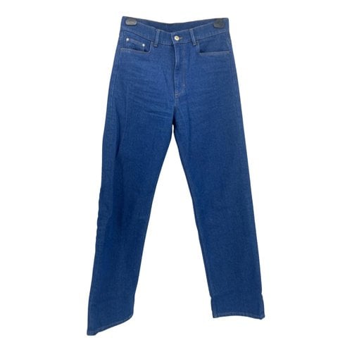 Pre-owned Wandler Bootcut Jeans In Blue