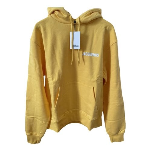Pre-owned Jacquemus Sweatshirt In Yellow