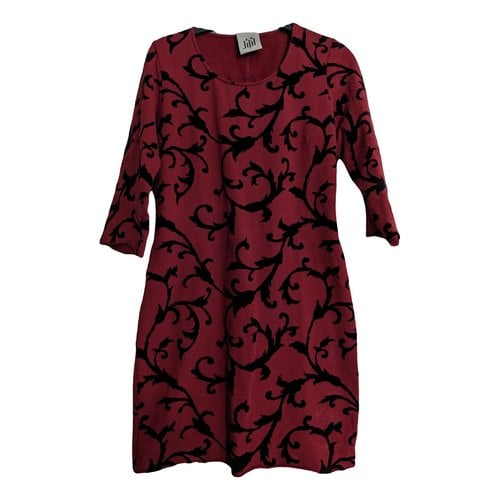 Pre-owned Jijil Mid-length Dress In Red
