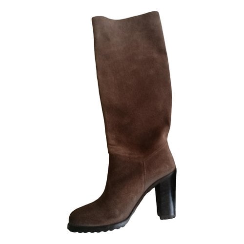 Pre-owned L'autre Chose Boots In Brown
