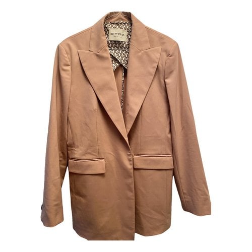 Pre-owned Etro Blazer In Pink