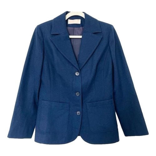 Pre-owned Pendleton Wool Blazer In Blue