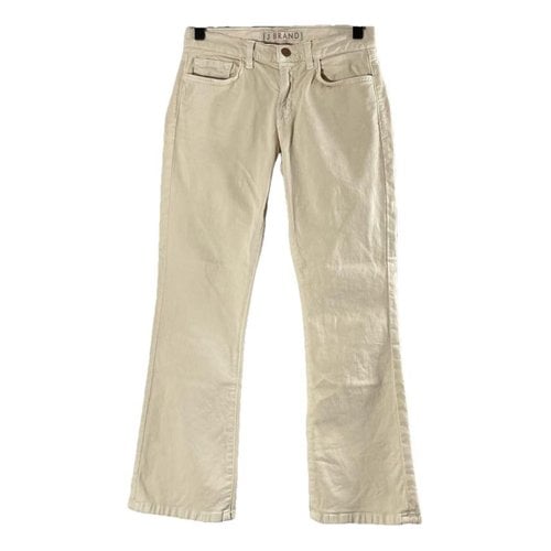 Pre-owned J Brand Short Pants In Beige