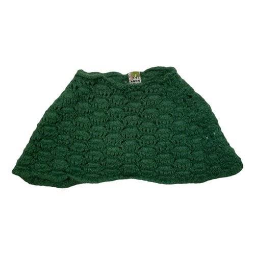 Pre-owned Miss Sixty Mini Skirt In Green