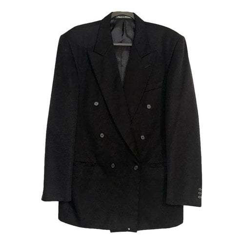 Pre-owned Pierre Balmain Wool Jacket In Black