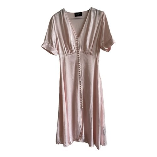 Pre-owned The Kooples Mid-length Dress In Pink