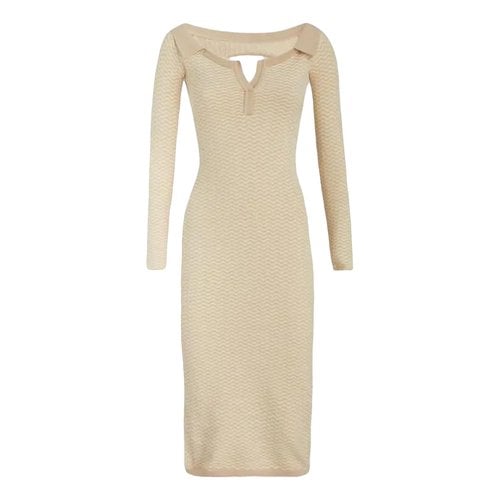 Pre-owned Jacquemus Mid-length Dress In Beige
