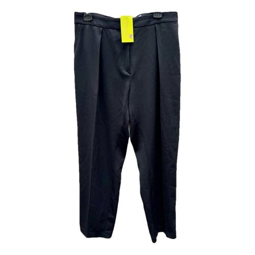 Pre-owned Iro Cloth Trousers In Black
